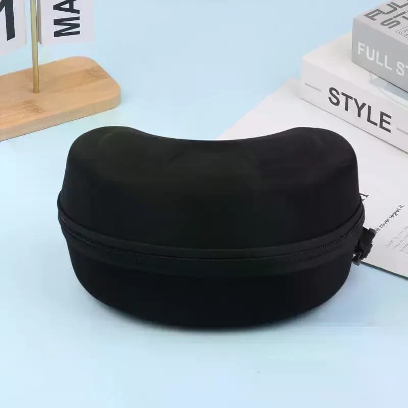 Ski Goggles Protective Case Portable Snowboard Skiing Eyewear Storage Bag Hard EVA Protective Carrying Case With Carabiner