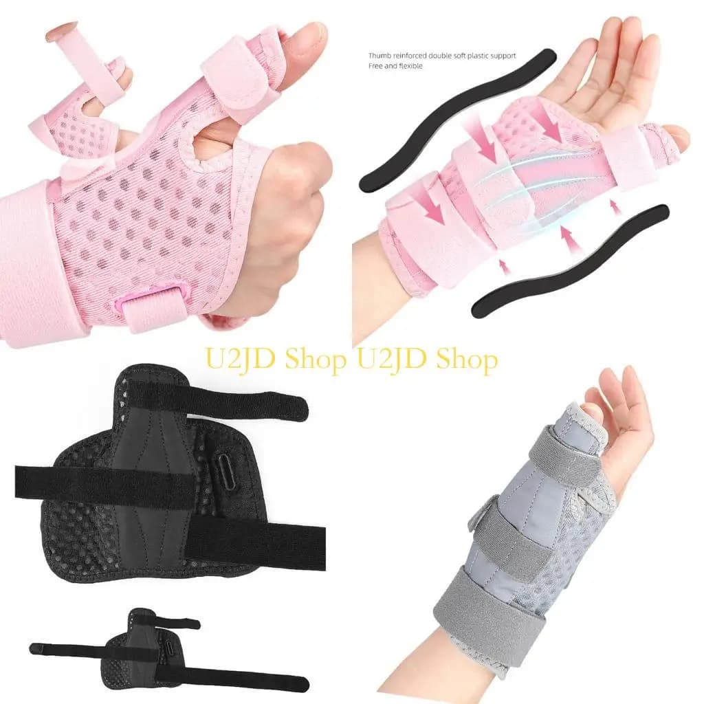 U2JD Thumb Brace Featuring Secure Buckle Thumb Wrist Brace For Basketball Badminton