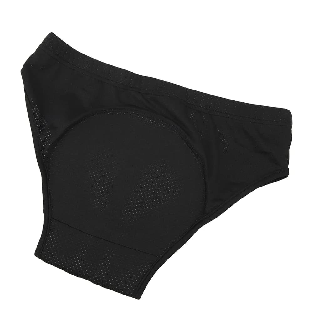Comfortable 3D Padded Cycling Underwear Polyester, Silicone Breathable Bike Shorts Quick Dry Soft Bike Underwear Indoor Training