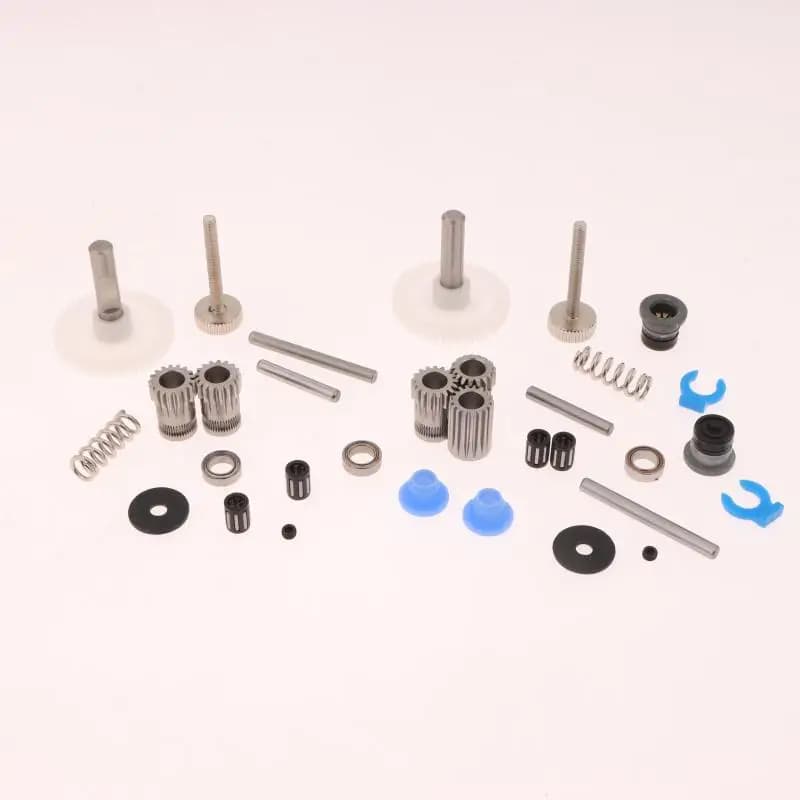 Doppio ingranaggio di trasmissione in acciaio temprato kit di aggiornamento estrusore Drivegear per estrusore BMG per stampante 3D Prusa I3 parti dell'estrusore Bowden