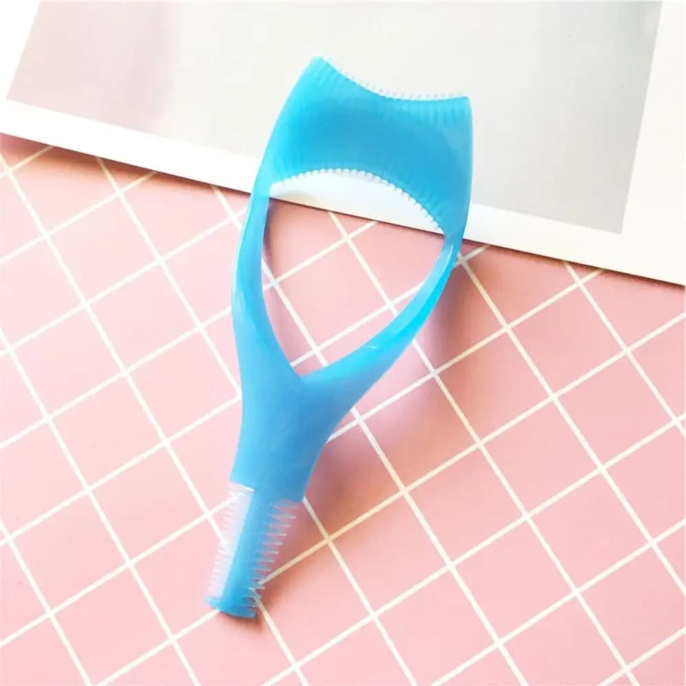 Shield for Mascara 3 in 1, Cosmetic Accessories, Anti-Deformation Eyelash Tools, Plastic Eyelash Combs