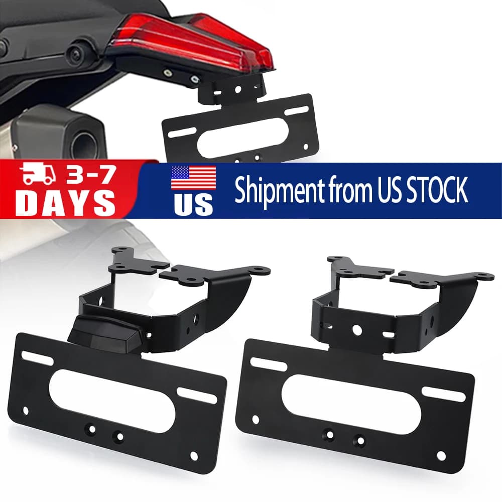 PER SV650 ABS SV650X Cafe 2017 - 2023 2022 Moto SV650X Targa Staffa di Supporto Posteriore Tail Tidy Fender Eliminator Kit