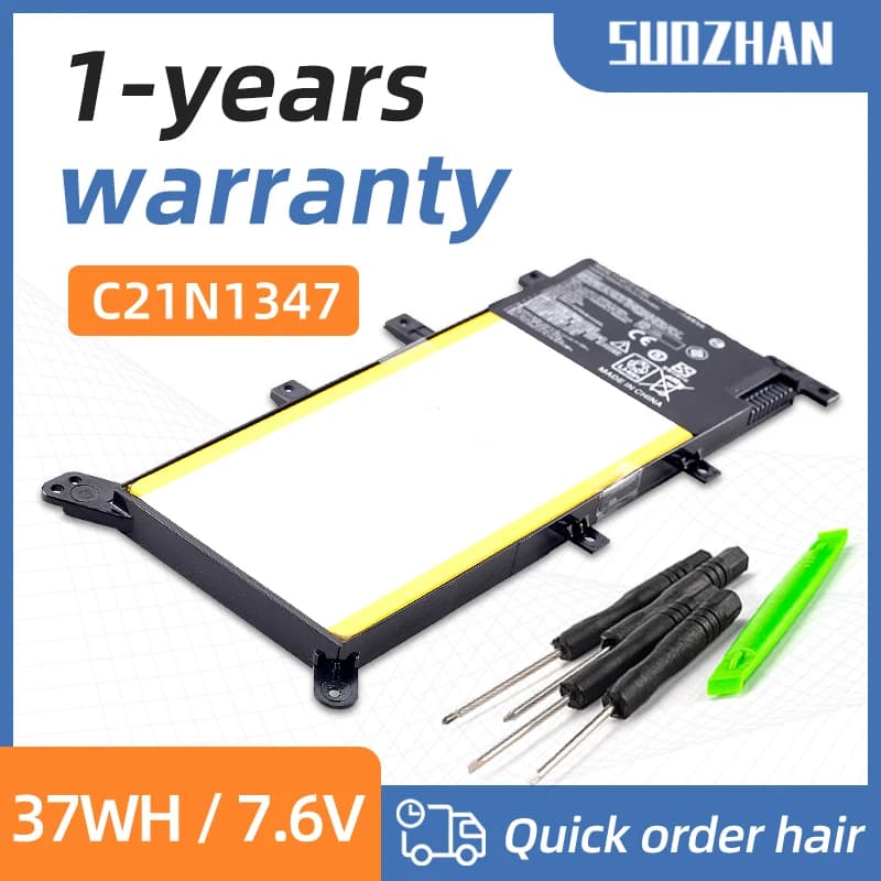 SUOZHAN nuova batteria per Laptop C21N1347 per ASUS X554L X555 X555L X555LA X555LD X555LN X555MA 2 icp4/63/134