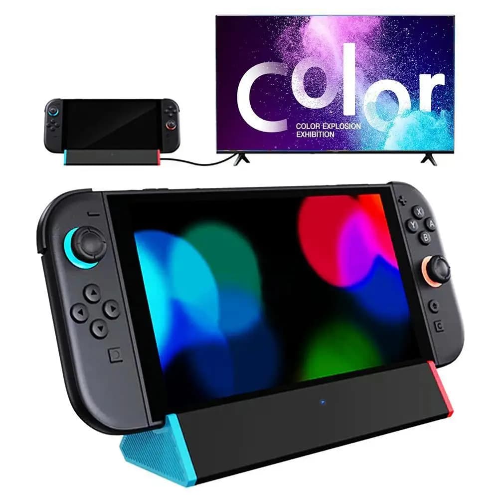 Docking station USB C per Switch 2 Tipo C e HDMI Hub USB 2.0/3.0 compatibile 4K a 120 Hz per stazione dock TV Switch 2