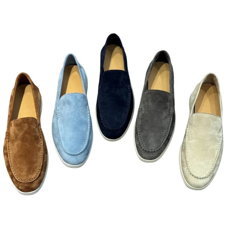 Mocassini eleganti da donna, scarpe basse comode per viaggiare, mocassini classici da uomo, comodi slip-on piatti AL1701