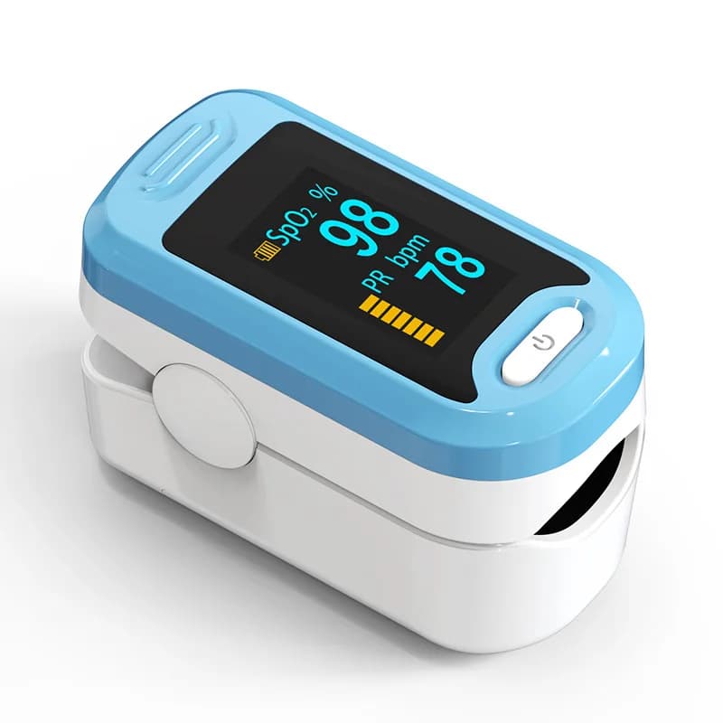 Pulse Finger Oximeter Fingertip Clip Blood Oxygen Saturation Meter OLED SPO2 PR Heart Rate Health Digital Monitor Device