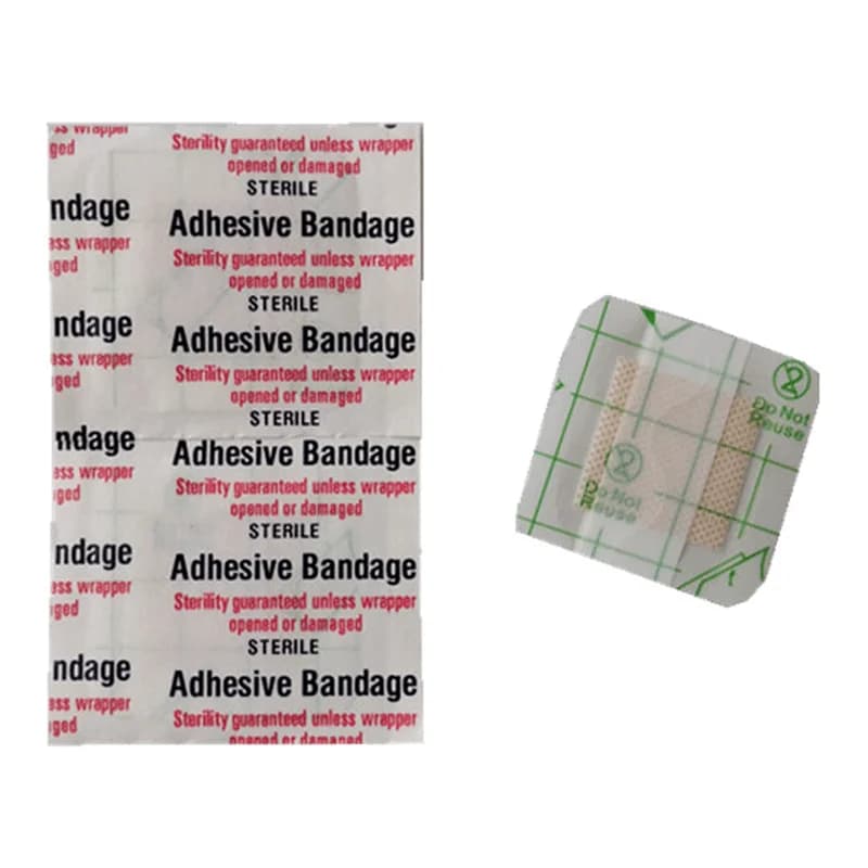 10 pz/set cerotto trasparente in PU cerotto monouso strisce di pronto soccorso bende adesive nastro per medicazione per ferite Patch per la pelle 3.8*3.8cm