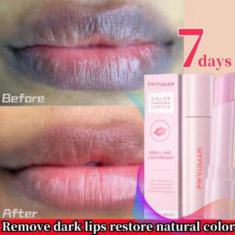 Rimuovere il fumo scuro Balsamo per le labbra Schiarente Melanina Sbiancamento Gloss Olio Labbra Rossetto rosa Esfoliante Dissolvenza Linee delle labbra Nutrire Cura delle labbra