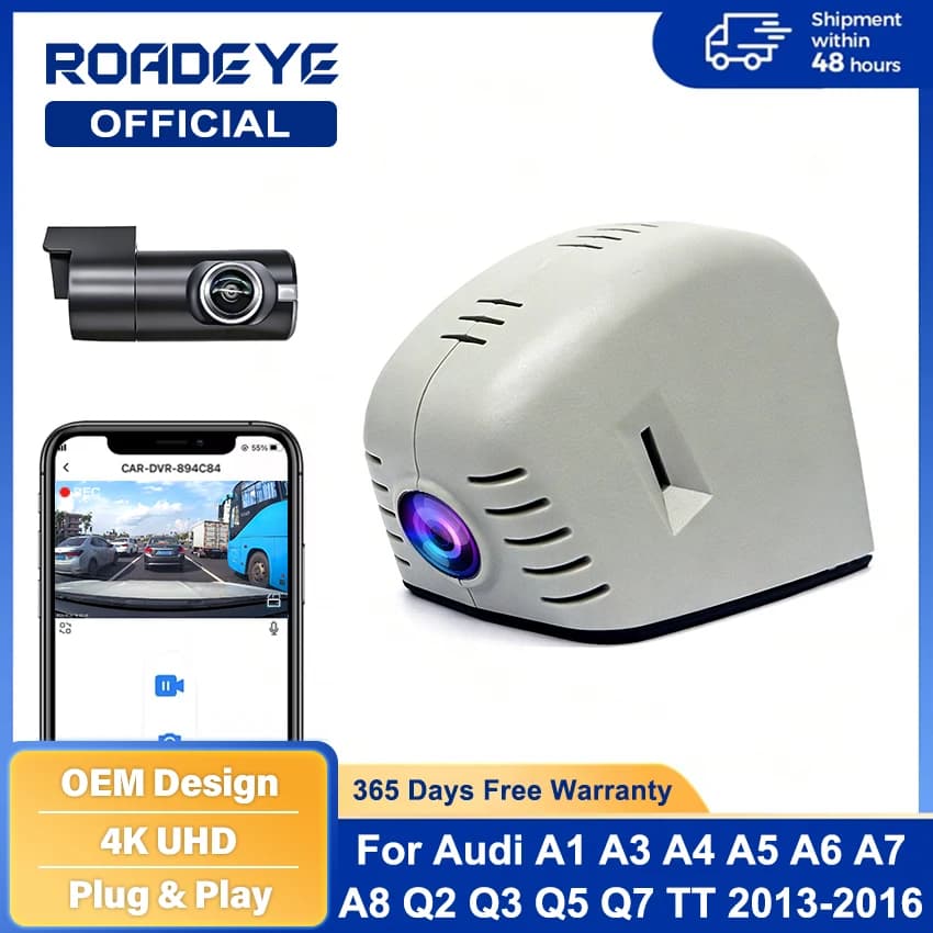 Dash Cam DVR per Auto Plug and Play per Audi a3 a4 a5 a6 a7 a8 q3 q5 q7 b4 b5 b6 b7 b8 b9 8v c5 c6 c7 8p 8v rs tt 2013~2016