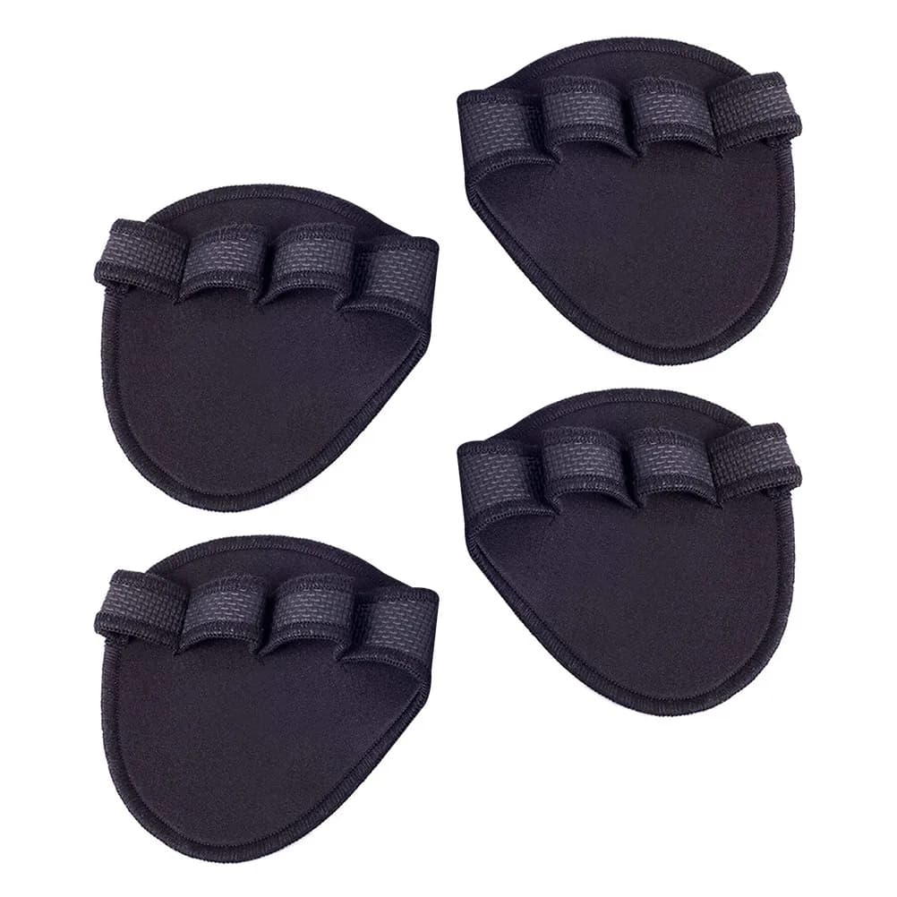 1Pair Sports Palm Protectors Premium Breathable Lifting Palm Pads for Weight Training Barbell Gym Cycling Horseback