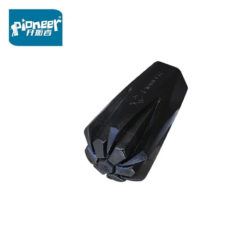 Pioneer 4 pezzi bastoncini da trekking punte in gomma antiscivolo bastoncini da passeggio punte accessori protettivi SZJ001