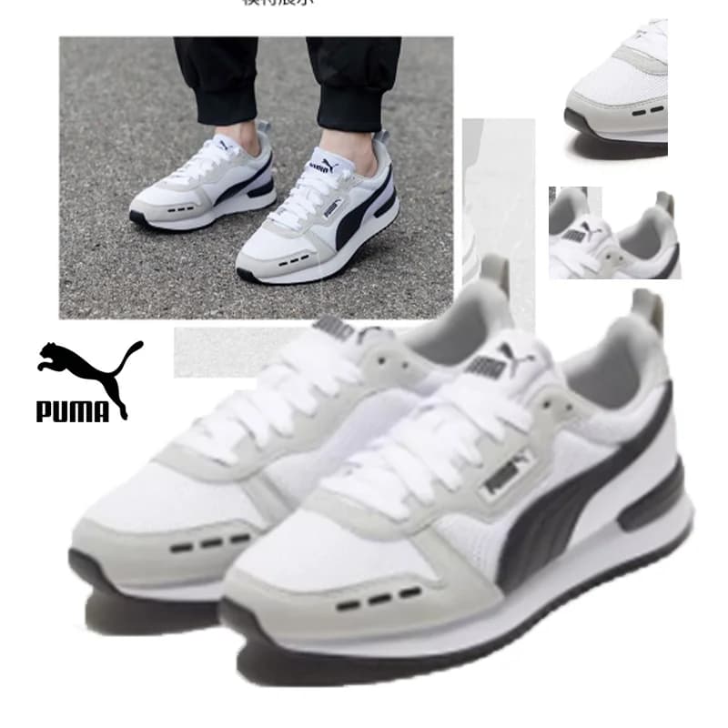 Puma Mid Casual Shoes Classic Comfort Daily Sneakers 373117-02