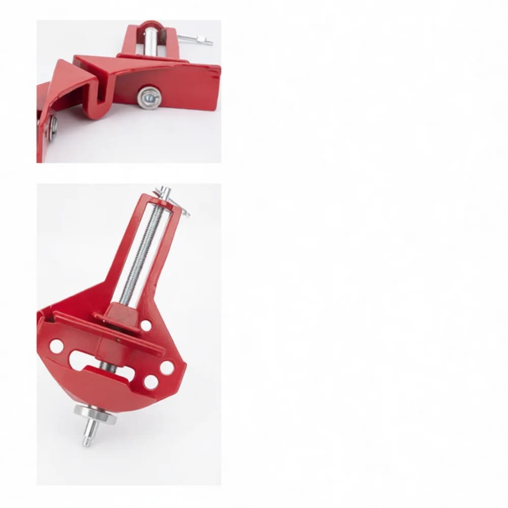 Ergonomic 90 Degree Corner Clamp Aluminum Alloy Jig For Woodworking Picture Frame Fastening Professional Tool Supplies