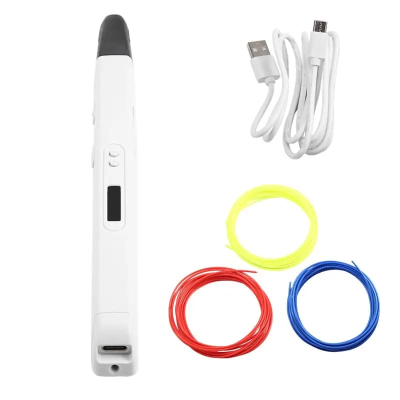 3D pen AU61-RP800A for children, to draw and create, Christmas gift, sketch pen with OLED display, 3D printing pen with PLA filament.