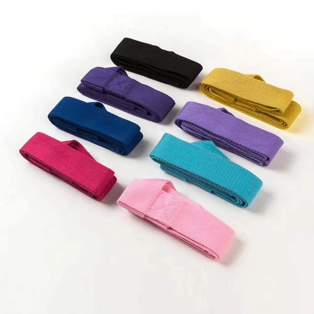 High Quality Yoga Mat Belt Adjustable Sports Belt for Shoulder Belt for Exercises Elastic Yoga Fitness Belt