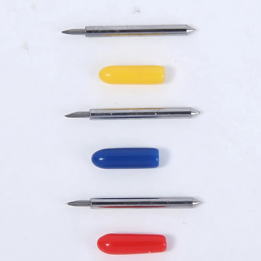 50 Pezzi Lame da Taglio per Lettering ad Alta Durabilità in Acciaio al Tungsteno per Plotter da Taglio in Vinile e Taglierine Computerizzate