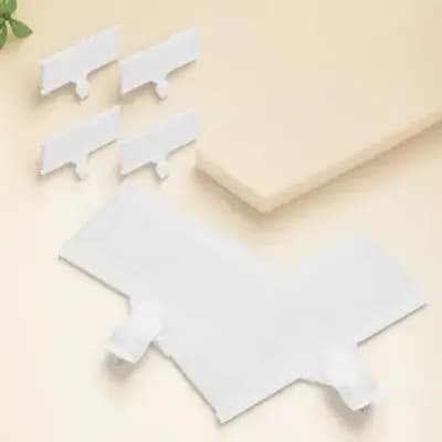 20 Pezzi Porta Etichette Prezzo con Clip per Scaffali, Etichette in Plastica per Esposizione Prezzi in Negozi al Dettaglio