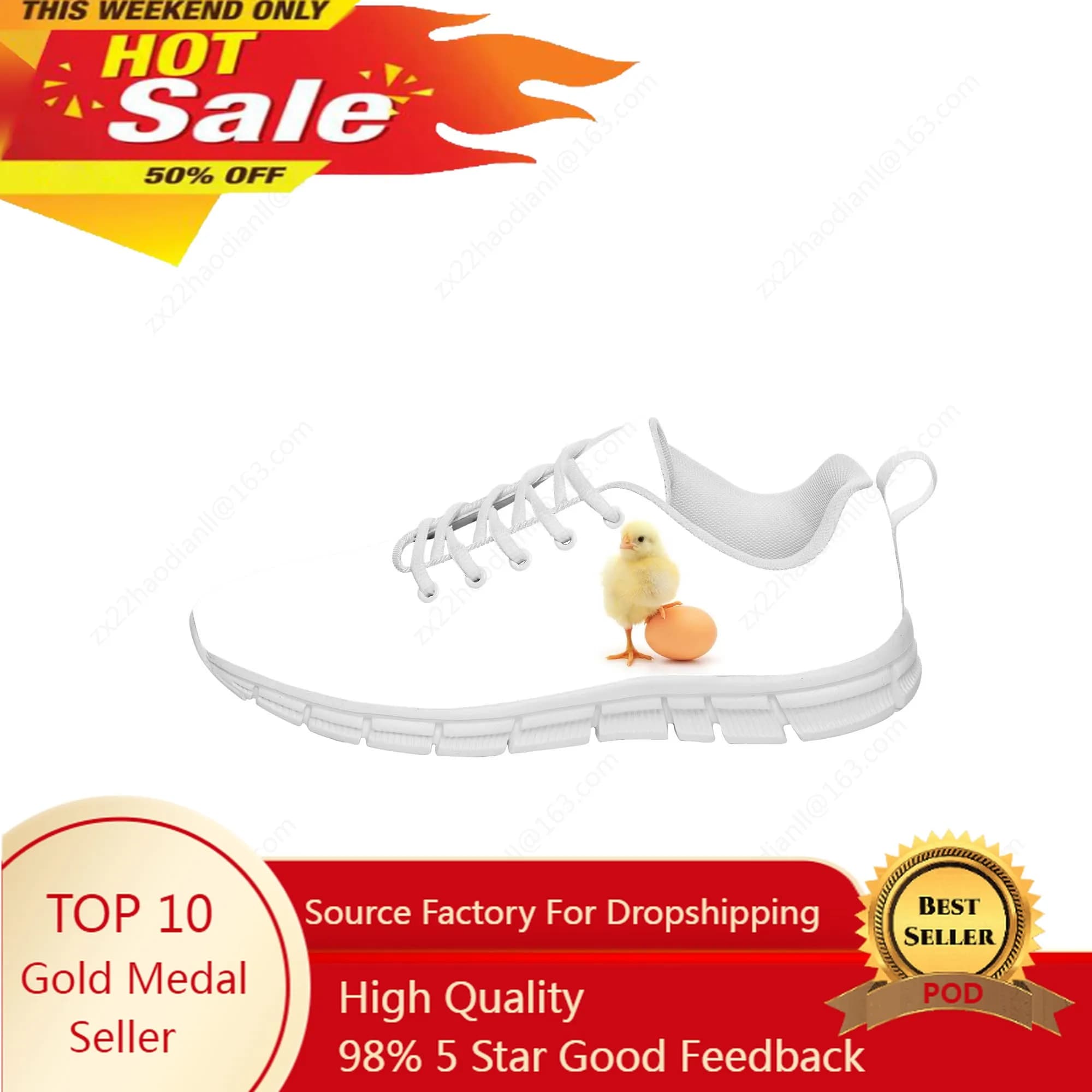 Women's Animal Gallo Shoe Men's Fashion Casual Shoes Fabric Running Shoes Canvas Light Shoe Printed 3D White