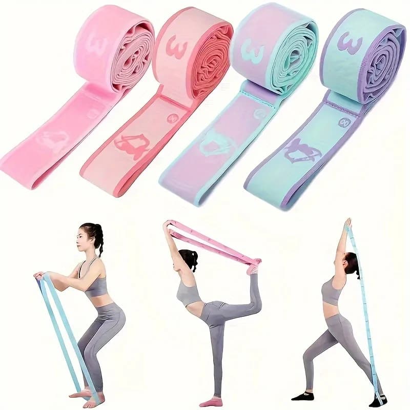 Yoga and Pilates Training Faxes for whole body workouts: portable design and extra non-slip for home gym, dance studio and travel