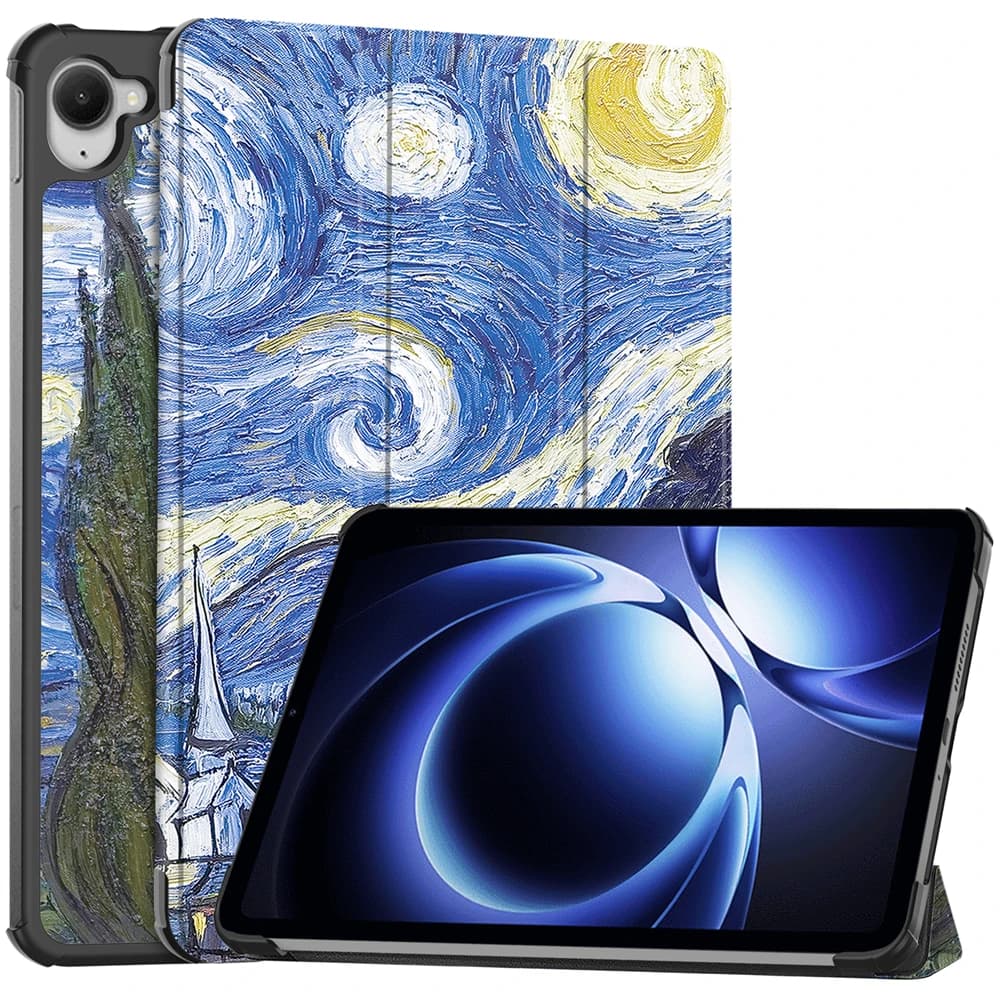 Fonda Per Xiaomi Redmi K Pad 2025 Custodia da 8.8 pollici in pelle PU Tri-Folding Supporto magnetico Cover posteriore per tablet per Redmi K Pad 8.8 "Custodia