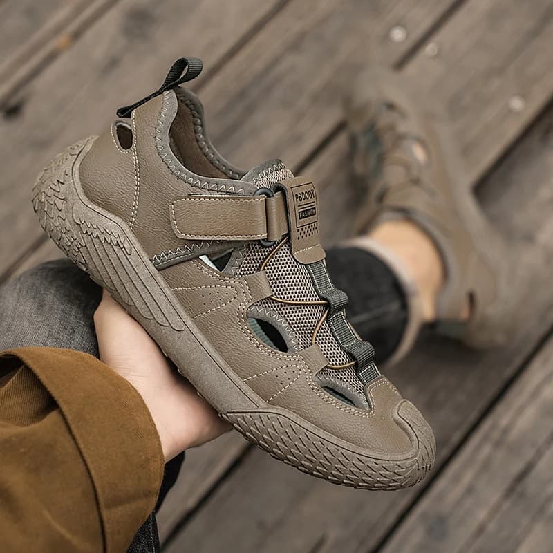 Scarpe Estive Leggere e Comode, Sneakers Traspiranti per Camminata Casual, Nuovi Sandali da Uomo, Scarpe da Spiaggia Maschili Confortevoli per Esterni