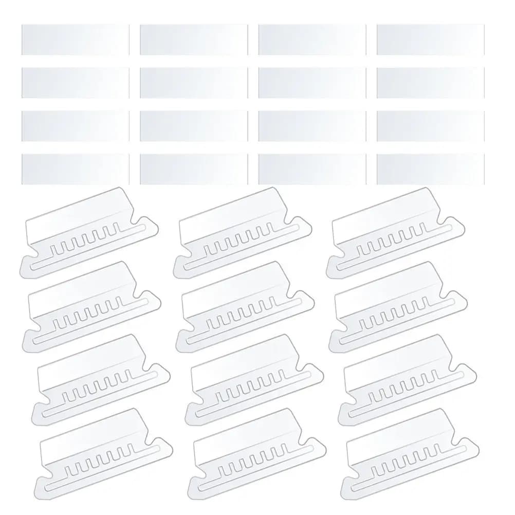 Set di 1 etichetta professionale in PVC per cartelle, per cartelle sospese, organizer per documenti, etichette per classificazione, indice, per ufficio e scuola