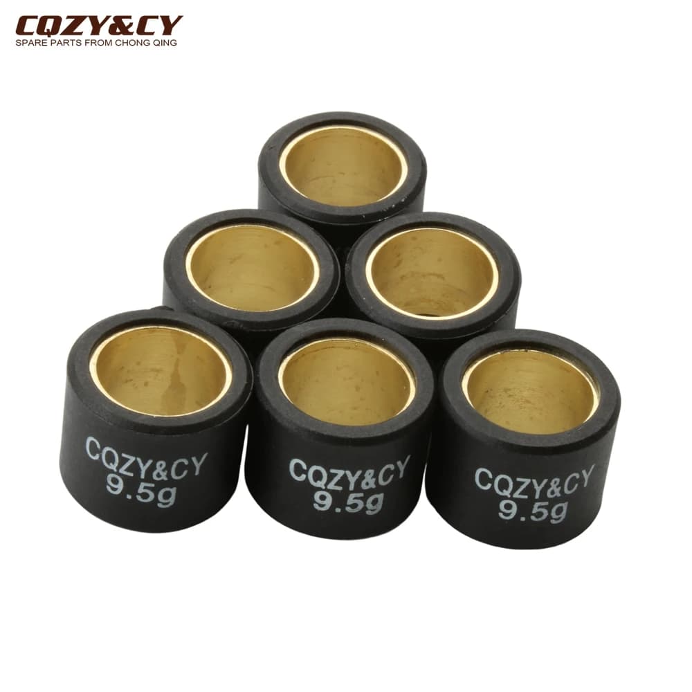 Variator roller weights 20x17mm 9.5g for Daelim Otello scooter SG125 F1 S2 S3 NS125