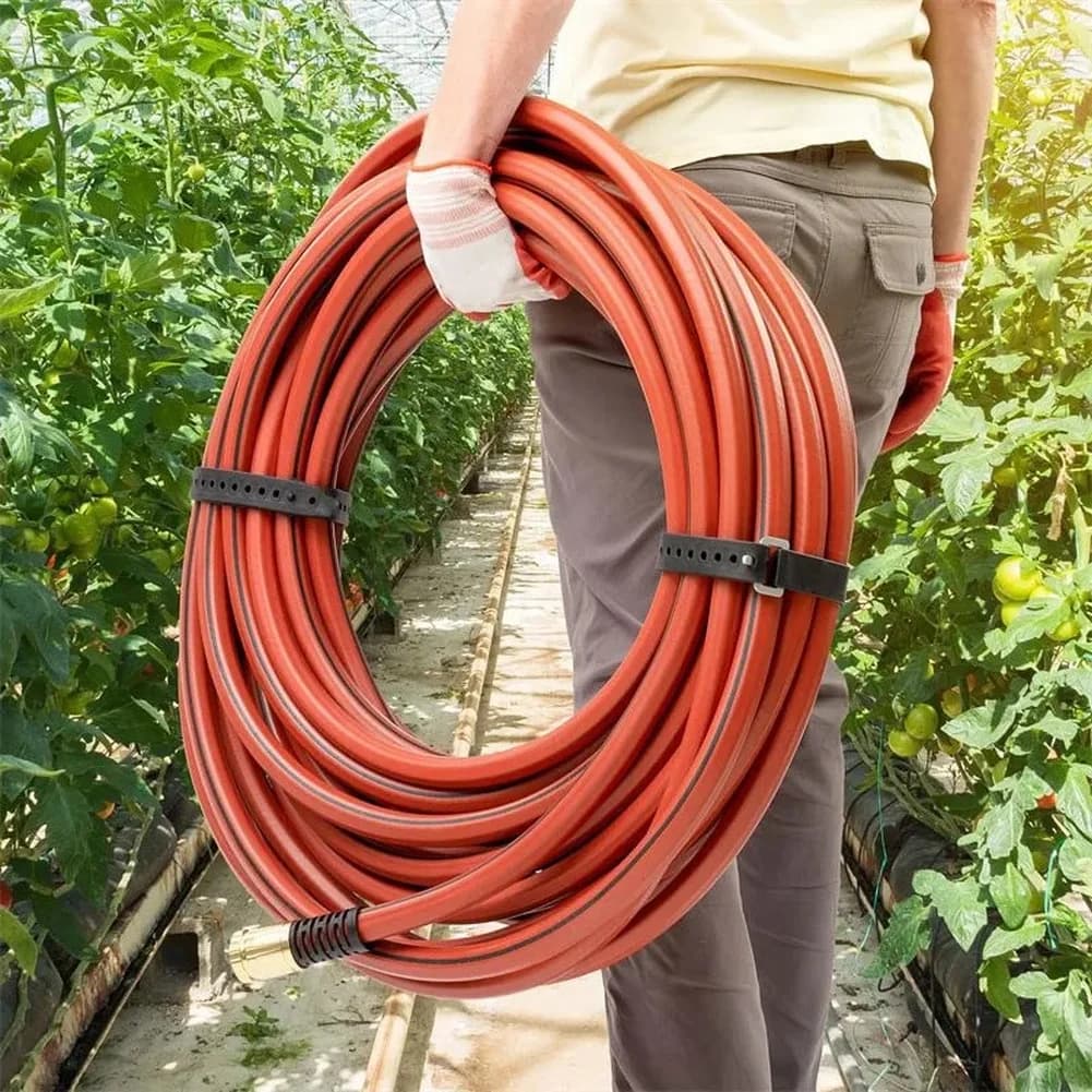 Cinghie Regolabili in Gomma con Fibbie: Resistenti e Versatili per il Fissaggio del Carico, Cinghie in Silicone con Fibbia per Cavi