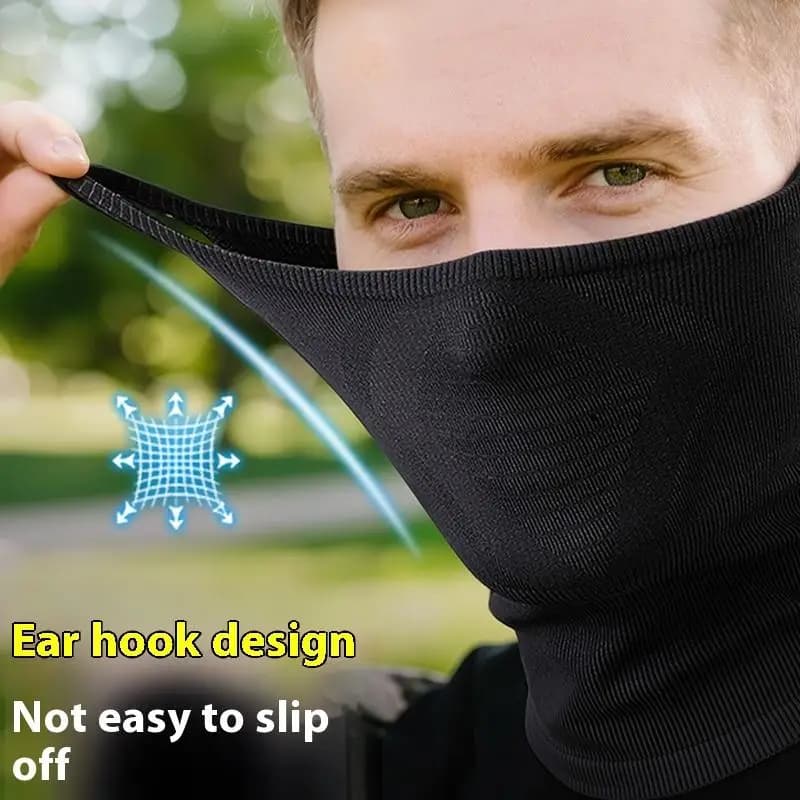 Sport Bandana Breathable Sun Protection Cycling Bike Face Cover Reusable Masks Hiking Camping Running Neck Gaiter Soft Scarf Men