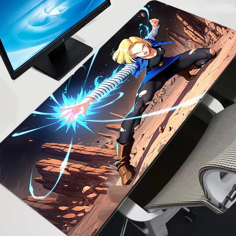 Tappetino per mouse Dragon Ball Durable Xxl Accessori da gioco Mousepad Gamer PC Completo Tappetino per tastiera per computer Varmilo Gift