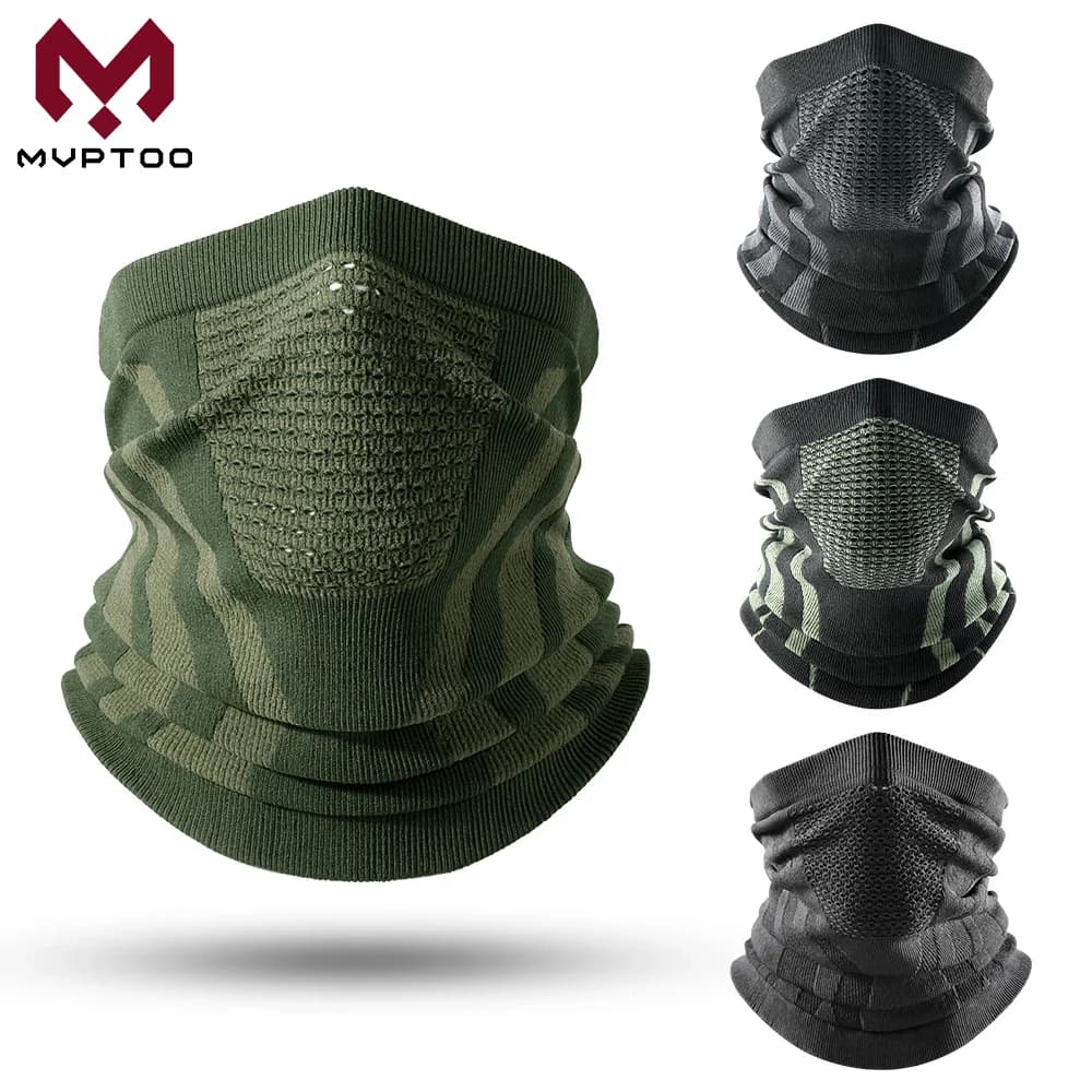Winter Bandana Scaldacollo Ghetta Breathable Mask Ski Covers Sport Race Hiking Outdoor windproof scarf Soft men's bed