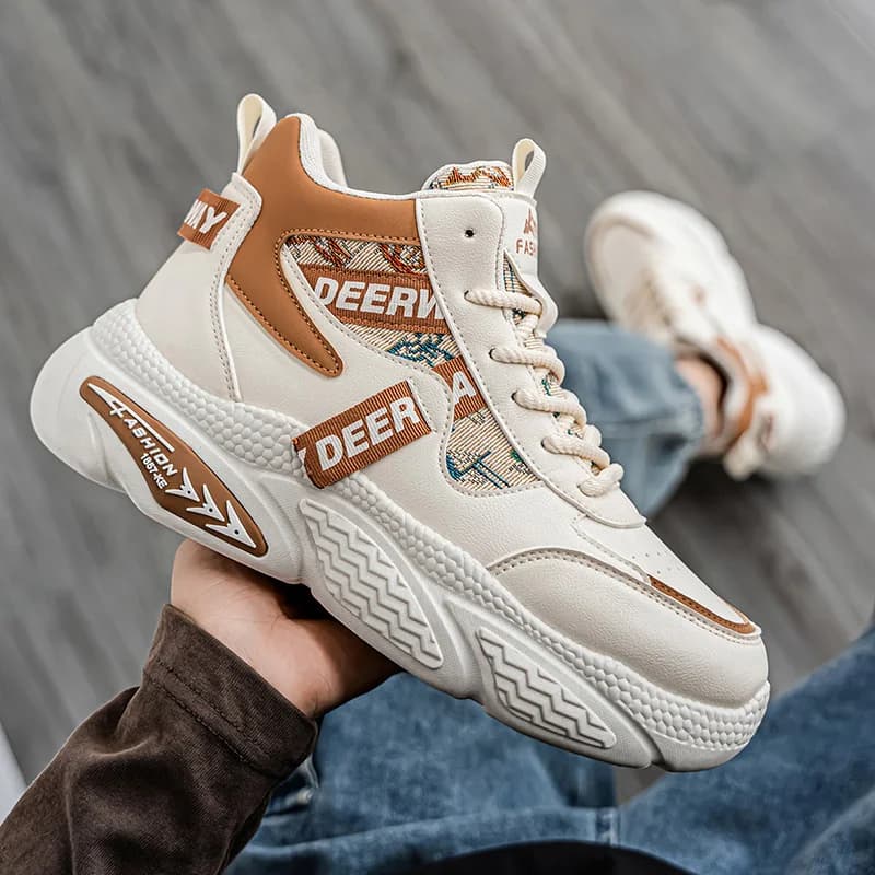 Nuove Scarpe Casual da Uomo Autunno 2026, Leggere e Resistenti all'Usura, Sneakers Traspiranti per Esterni, Stivaletti Antiscivolo alla Moda