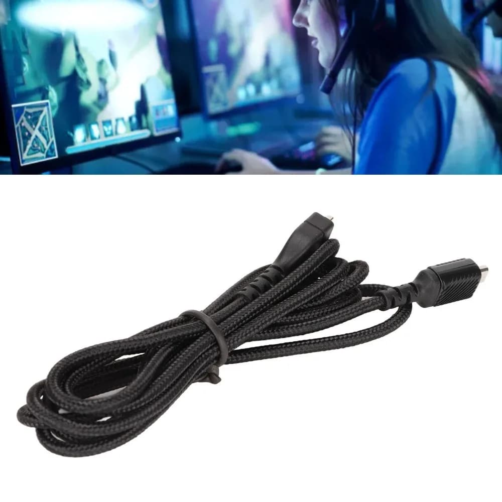 Flexible Headphone Cable Replacement Gaming Headset Sound Cord for Steelseries Arctis 3 Arctis 5 Arctis 7 Arctis Pro