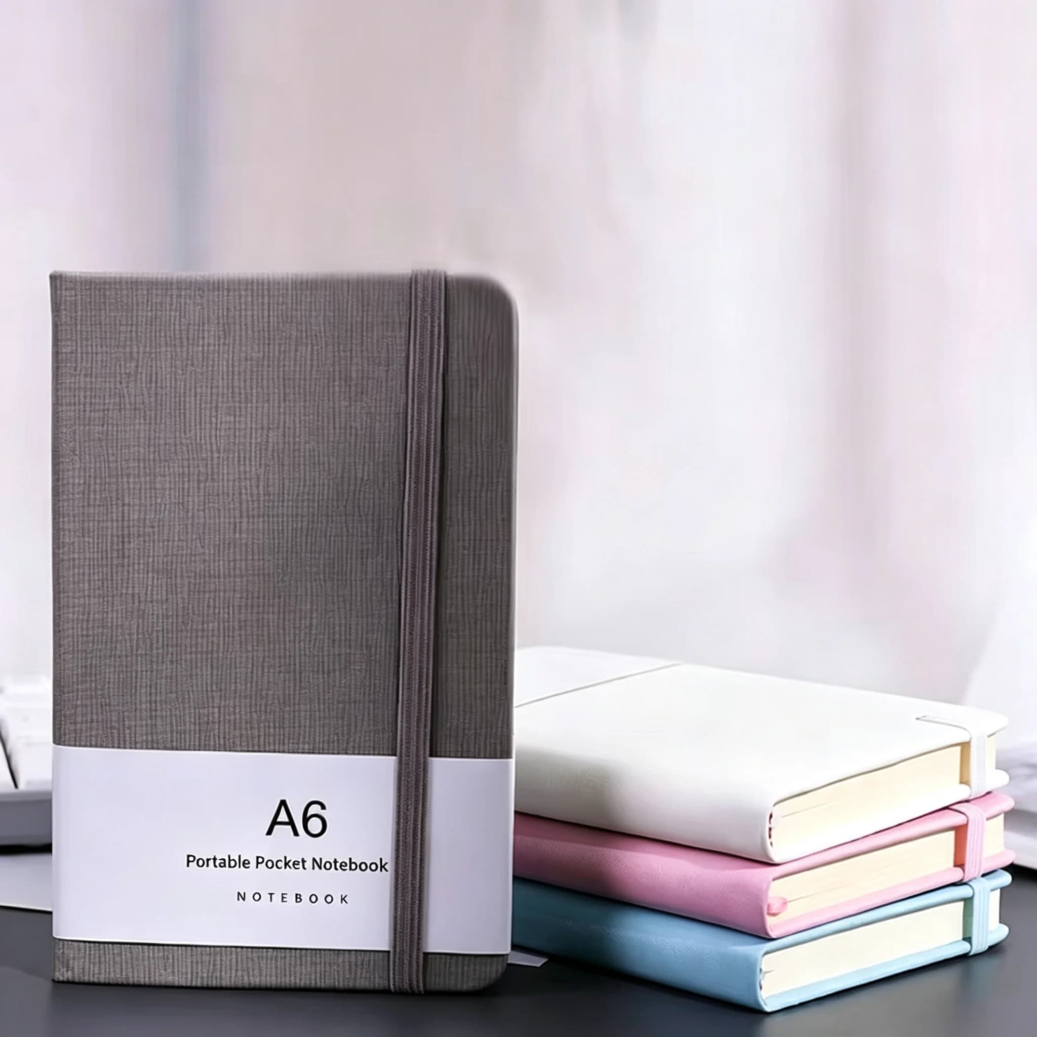 A6 A7 Mini Notebook Portable Pocket Notepad Memo Diary Planner Agenda Organizer Sketchbook Office School Stationery 100sheet