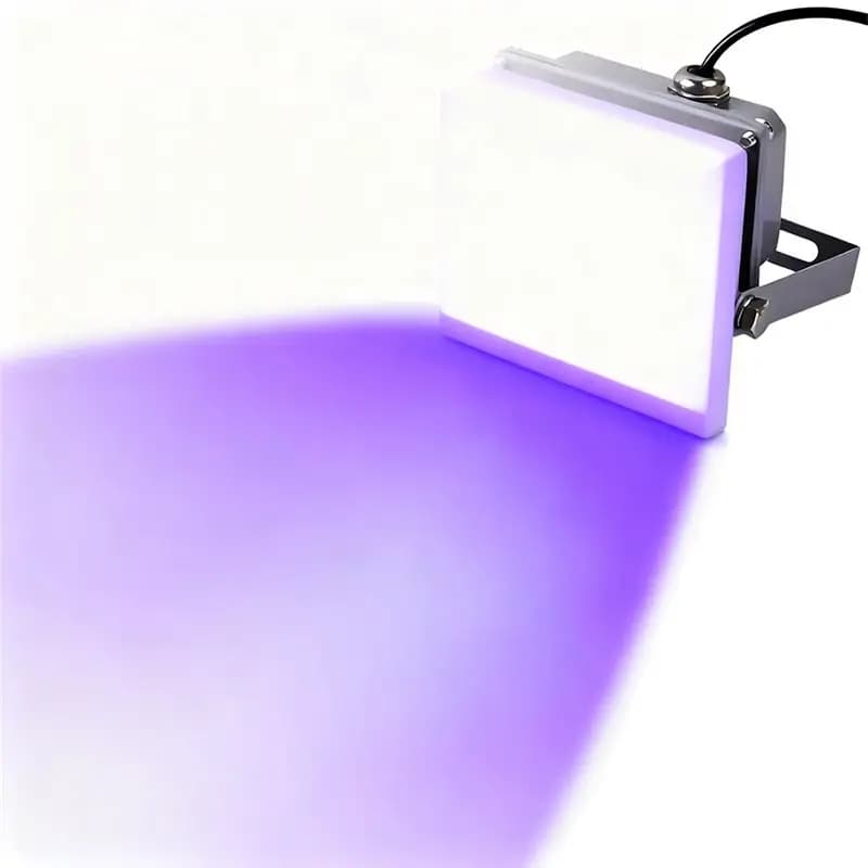 UV LED Resin Curing Lamp 405Nm 6W For SLA/DLP/LCD 3D Printers Featuring Rotating Mounting Base EU Power Adapter Bracket EU PLUG