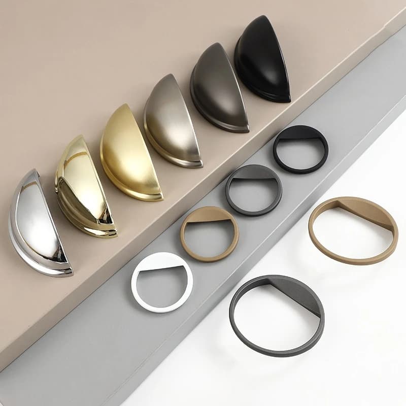 BCD-Maniglie per cassetti per armadietti Maniglie moderne e semplici per scarpiera Tatami Maniglie nordiche per hardware per mobili
