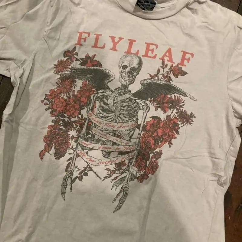 Maglietta Flyleaf Tour 2007 Band For Fan tutte le taglie dalla S alla 5XL