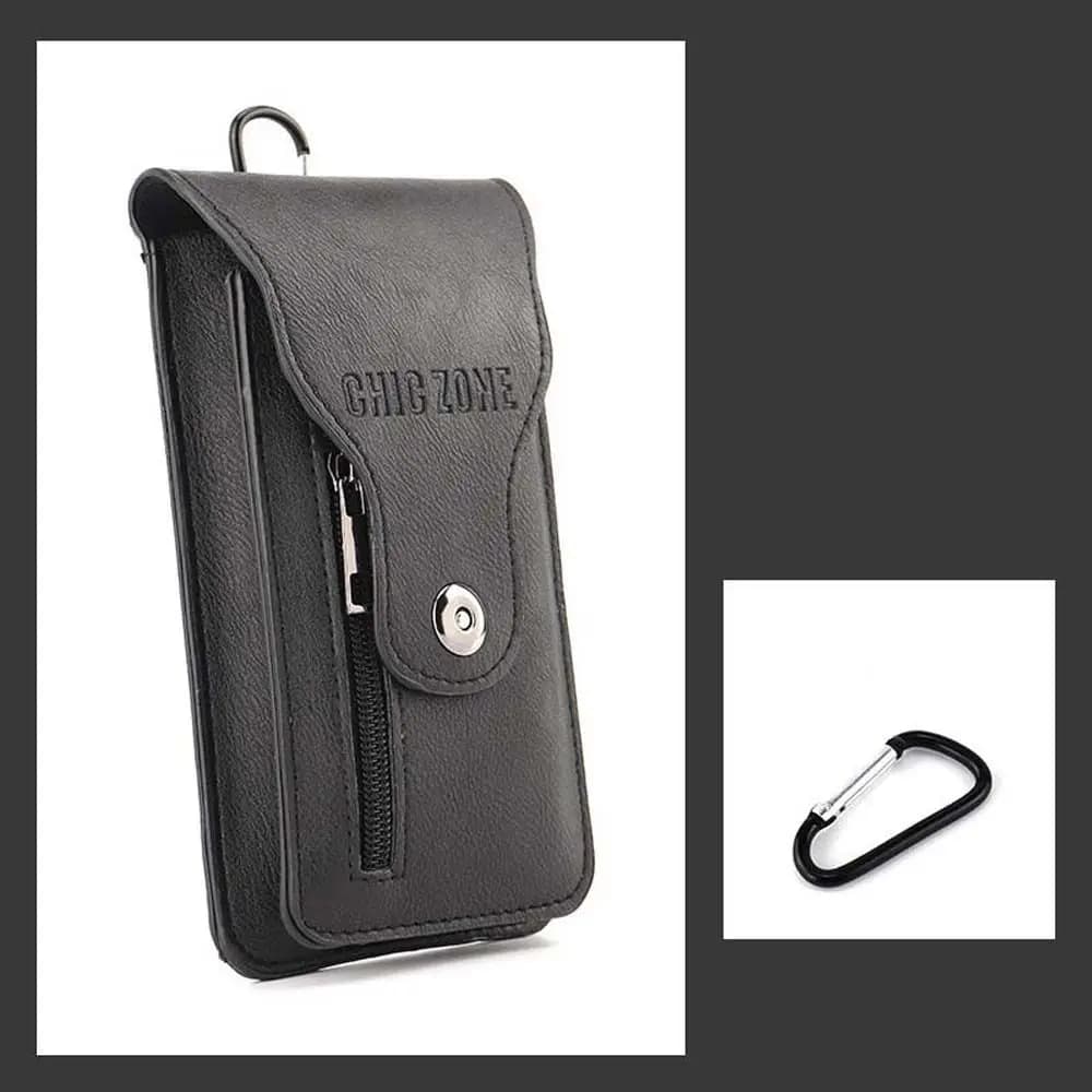 Travel Cellular Case with Closure in Cerniera, Running Bag, Exterior Wallet, Marsupio, Cellular Door, Belt