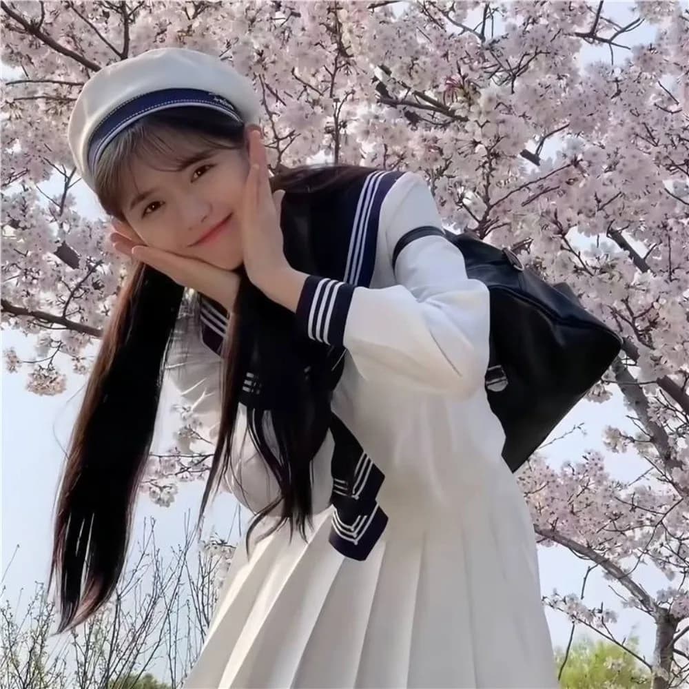 Fashion Bowknot Sailor Hat Ribbon Tie Octagonal Cap Korean Style School Style Painter Hat Beach