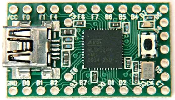 Teensy 2.0 USB AVR Scheda di sviluppo Tastiera Mouse ISP Chiavetta USB Scheda sperimentale Mega32u4
