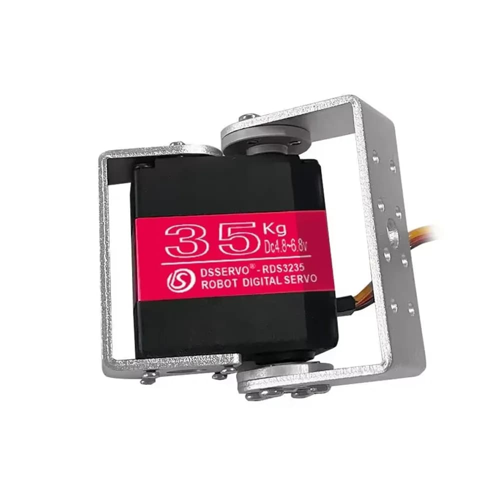 Dsservo RDS3218 20KG RDS3225 25KG RDS3235 35KG Doppio albero Servo Coppia elevata Ingranaggio metallico Braccio meccanico Auto Arduino Parti RC fai da te