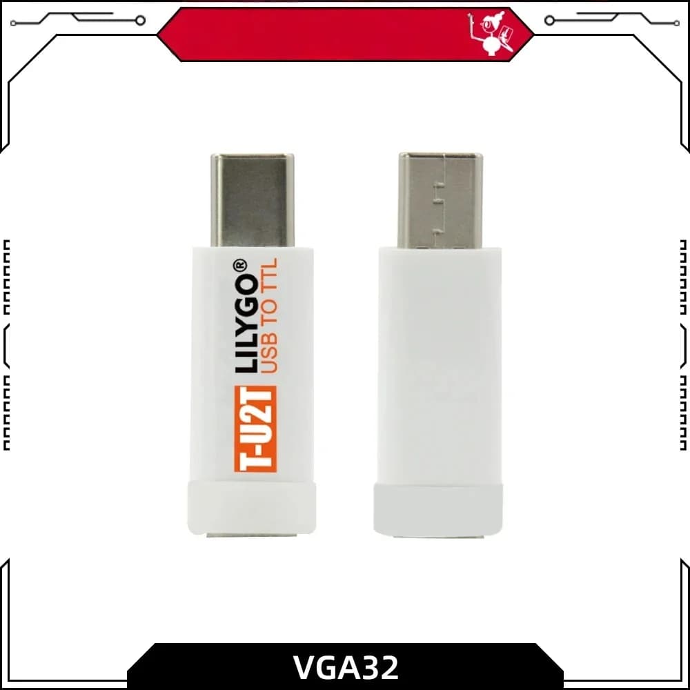 LILYGO® TTGO T-U2T USB To TTL CH9102F Serial Module MINI Automatic Downloader Core Connector For Arduino