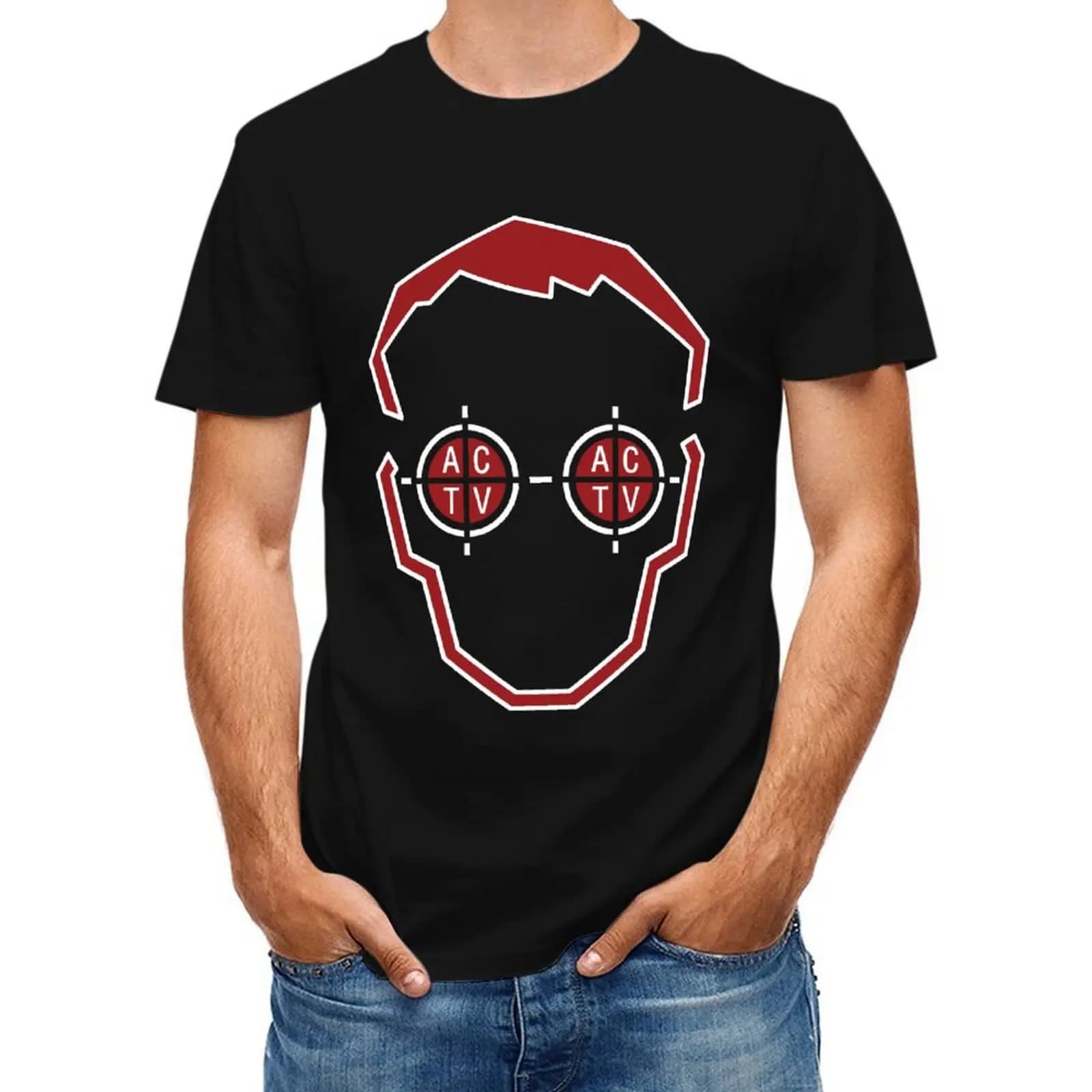 T-shirt ACTV Valencia 2 T-shirt da uomo in cotone di lusso per abbigliamento estivo