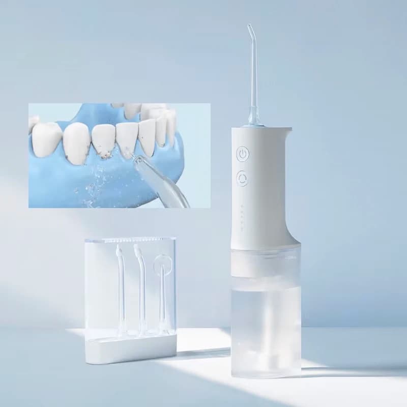 New 2026 Intelligent Portable Dental Oral Enrier Whitening Of The Tooth Flosser Lathe Detergent for Teeth Waterpulse Wire For Tooths