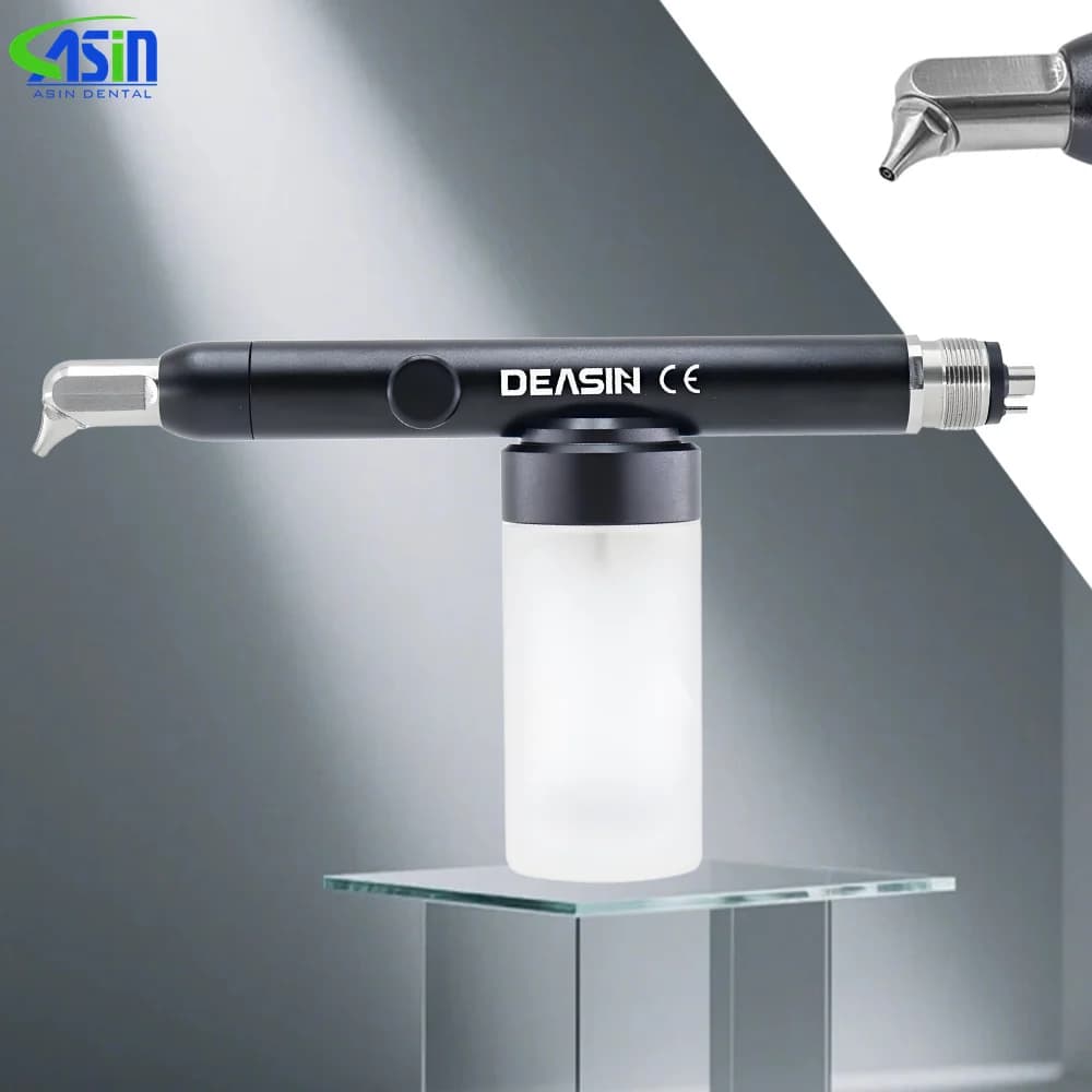Hot Dentale Sanding Machine Dental Oxyd Aluminum Sanding Machine Microblaster With Water Spray Teeth Whitening Pen 2/4 Holes