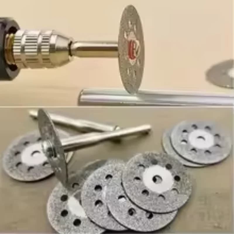 22 mm diamond cutting disc 3 mm grinding spindle for electric grinder parts for rotary tools for metal cutting