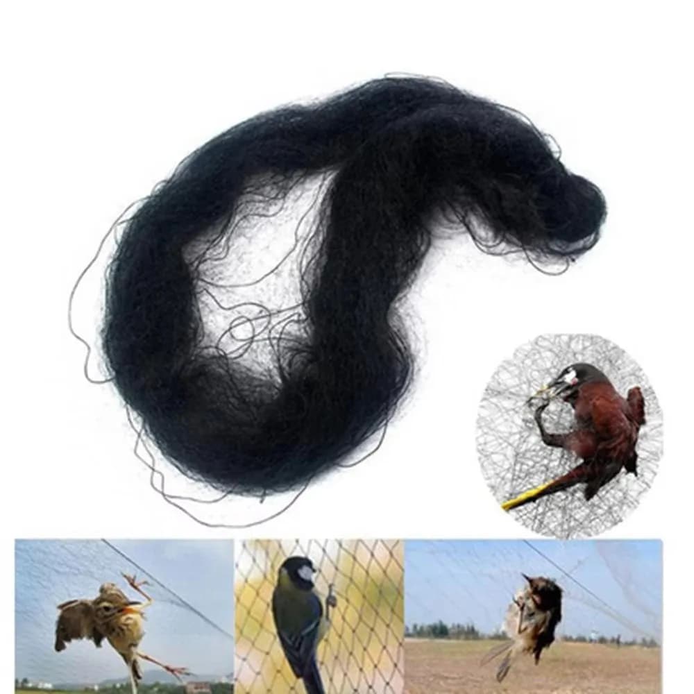 New 6-50m Bird Net Bird-Proof Traps Crops Anti Bird Catcher Netting Plastic Protective Pond Fishing Net Pest Control Tool