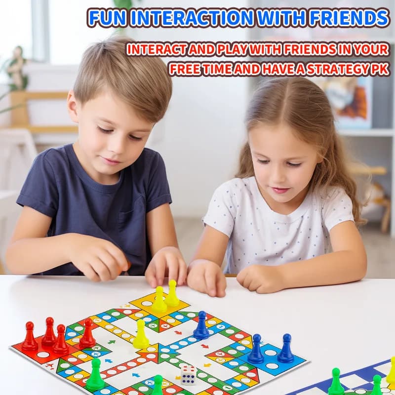 Scacchi di volo/Snake Scacchi/Aerei Scacchi/Dama Scacchiera pieghevole portatile Bambini Gioco interattivo genitore-figlio Gioco da tavolo giocattolo