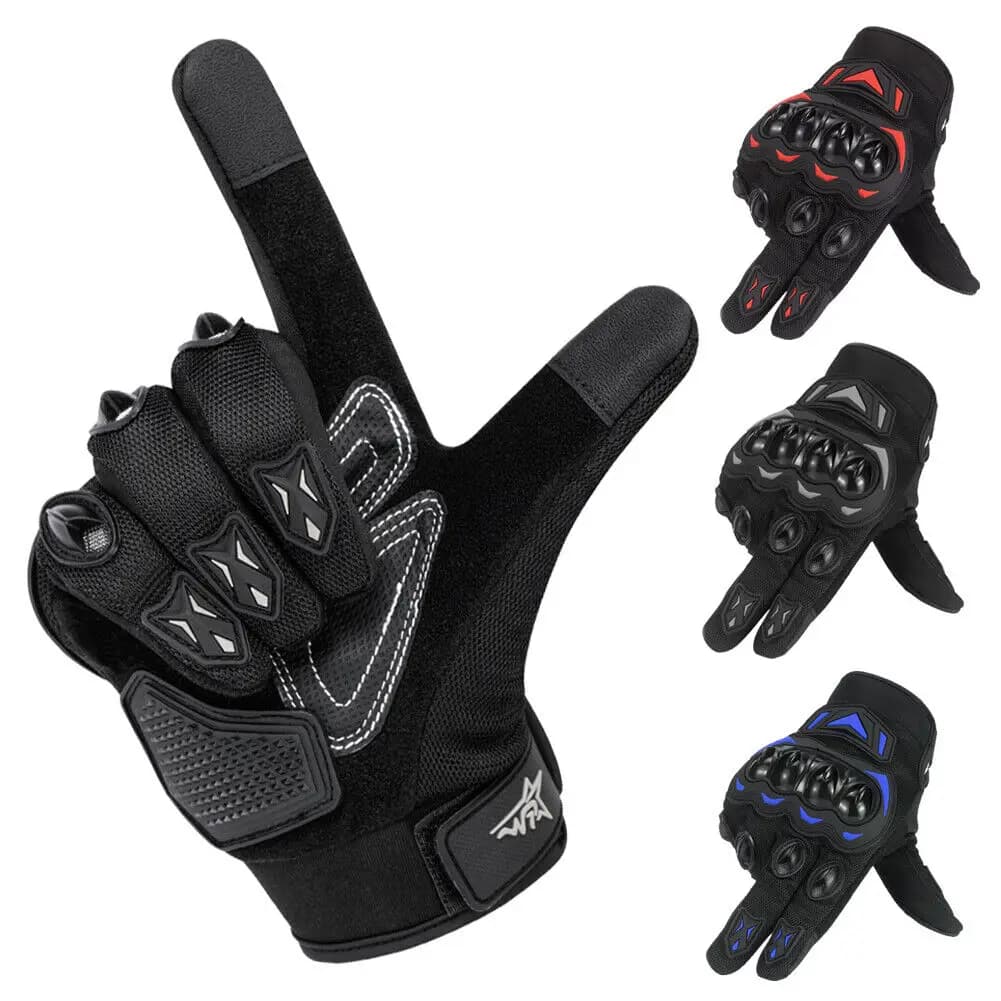 Women's Motorcycle Gloves Touchscreen Motorcycle Gloves with Full Toes for BMX ATV MTB Motorcycle Cross Gloves