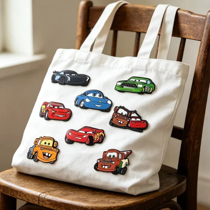 8pcs Set Movie Badge Cute Cartoon Car Badge Cool Brooches for Backpacks Jackets Bags Comedy Cute Cartoon Lapel Pins Student Gift